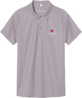 DucaDelCosma - Heren Golfpolo - Grijs - Maat XL