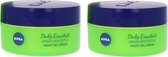 Nivea Daily Essentials Urban Skin Detox Night cream - 2 x 50 ml (Set of 2)