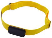 Vervangende borstband voor hartslagmeter – geel – geschikt voor Polar H1 H7 H10, Garmin ANT HRM, Wahoo Tick, 4iiii Viiiiva