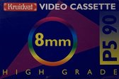 Kruidvat 8mm Video Cassette P5 90min High Grade camcorder Video8