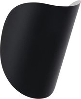 Wandlamp Oscar - Metaal - jaren 50 stijl - E27 - L17 cm - Zwart