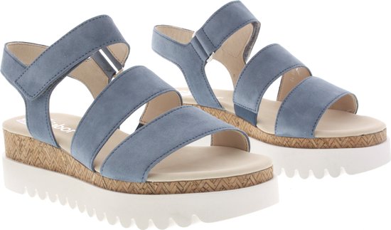 Gabor Sandalen blauw - Maat 39 | bol.com