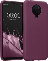 kwmobile telefoonhoesje voor Nokia G20 / G10 - Hoesje voor smartphone - Back cover in bordeaux-violet