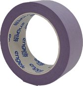 5x Schilders tape 50 M 38 MM Washi Purple Gevoelige ondergrond 250 M
