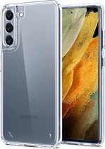 Shieldcase Ultra Hybrid case geschikt voor Samsung Galaxy S21 hoesje - TPU/siliconen back cover - transparant