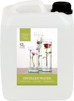 Gedistilleerd water 5 liter voor Onderwaterbloemenvaas / Verzonken bloemen vaas