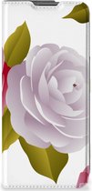 Telefoon Hoesje Cadeau voor haar OnePlus Nord CE 2 5G Wallet Flip Case Roses