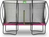 EXIT Silhouette trampoline rechthoek 244x366cm - roze