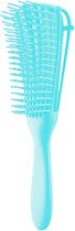 Detangler Brush - Curly hair brush - Haarborstel - Antiklit borstel - Blauw - Anti klit - Detangling