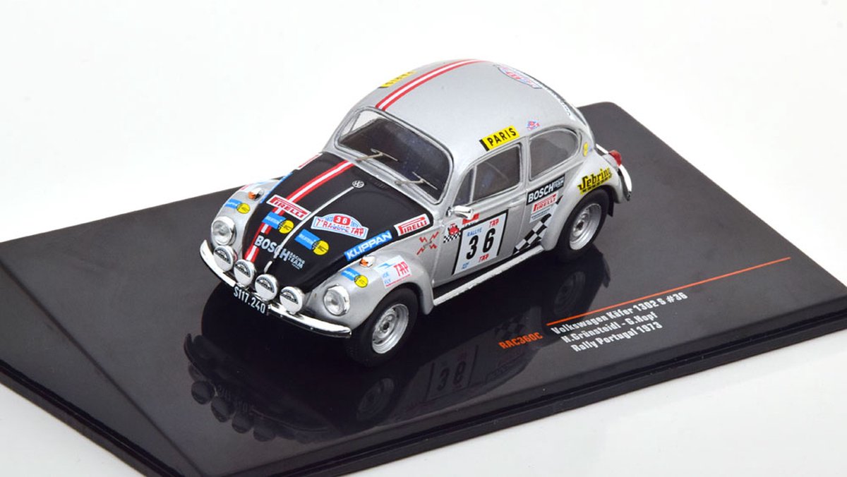 Volkswagen Käfer 1302 S #36 Rally Portugal 1973 - 1:43 - IXO Models