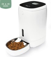 Snoes - Lola | Automatische Voerbak Kat en Hond | Smart Voerautomaat met Instelbaar Eetschema | Spraakopname voor elke maaltijd