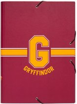 foldermap Gryffindor A4 34 x 25,5 cm rood/geel