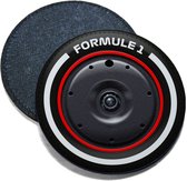 ILOJ onderzetter - Formule 1 - RedBull - hard band wit - 2022 - rond