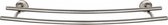 handdoekrek Duo Cuba 58 x 14 cm zink zilver