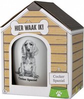 mok Dog Cocker Spaniel 300ml keramiek wit