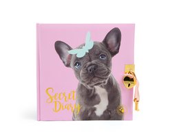 Studio Pets® dagboek met slot – Franse Bulldog BiBi – geheim dagboek voor kinderen