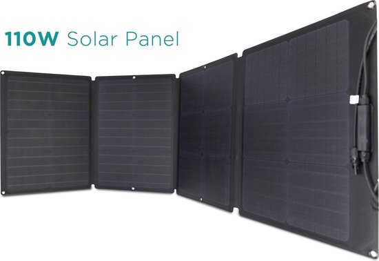 Ecoflow 110W Solar Panel - Opvouwbaar zonnepaneel - 110 Watt output