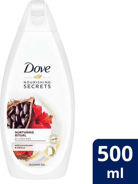 Dove Douchegel Nurturing Cacao & Hibiscus 500ml