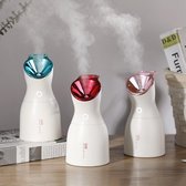 Gezichtsstomer - Gezichtssauna - Facial Steamer - Neus Stomer - Gezichtsstomer Voor Verkoudheid - Inhalator - Huidverzorgings Ritual - Neusmasker - Stoomapparaat Gezicht - Verkoudheid - Huidv