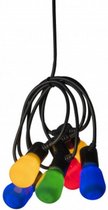 lichtsnoer led 0,8W IP44 14,75m mat 20 lampjes