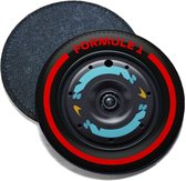 ILOJ onderzetter - Formule 1 - McLaren - soft band rood - 2022 - rond