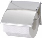 toiletrolhouder 13,5 x 12 cm RVS chroom