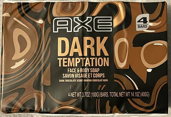 Axe Zeep – Dark Temptation 4 x 100 gr. | bol