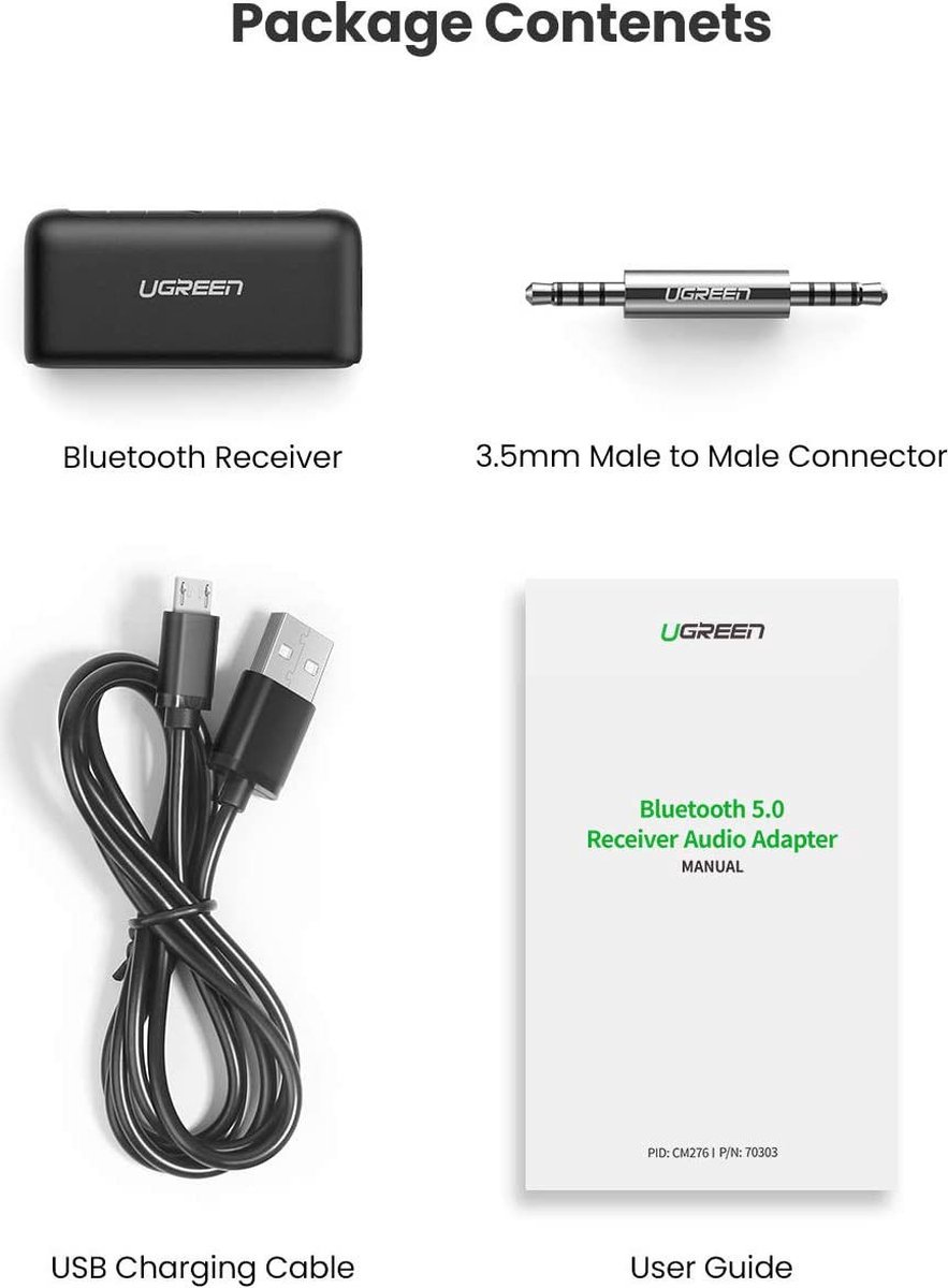 Ugreen bluetooth best sale