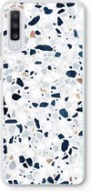 Case Company® - Samsung Galaxy A70 hoesje - Terrazzo N°1 - Soft Cover Telefoonhoesje - Bescherming aan alle Kanten en Schermrand