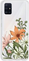 Case Company® - Samsung Galaxy A51 4G hoesje - Floral bouquet - Soft Cover Telefoonhoesje - Bescherming aan alle Kanten en Schermrand