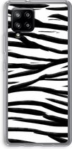 Case Company® - Samsung Galaxy A42 5G hoesje - Zebra pattern - Soft Cover Telefoonhoesje - Bescherming aan alle Kanten en Schermrand
