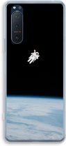 Case Company® - Sony Xperia 5 II hoesje - Alone in Space - Soft Cover Telefoonhoesje - Bescherming aan alle Kanten en Schermrand