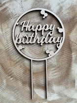 Taarttopper Happy Birthday - Verjaardag