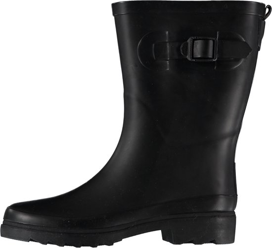 Xqboots Dames Regenlaars Riem Rubber Zwart - Laarzen - 37