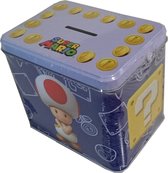 Nintendo Super Mario Bros Toad Mok en spaarpot set