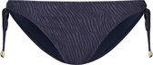 Midnight Zebra laag bikinibroekje Donkerblauw maat 38 (M)