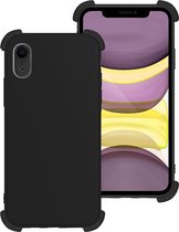 iPhone XR Hoesje Shock Proof Case - iPhone XR Case Zwart Shock Hoes - iPhone XR Hoes Cover - Zwart