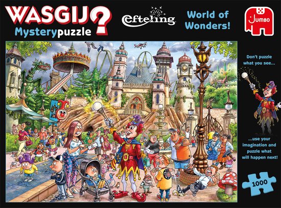 Wasgij Mystery Efteling Wereld Vol Wonderen 1000 stukjes - Legpuzzel |  bol.com