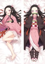 Nezuko Kamado Demon Slayer Anime Body Pillow Waifu Hoes Dakimakura Kussen Case 120