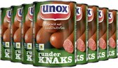 Unox Knaks Runder - 12 x 400 g - voordeelverpakking