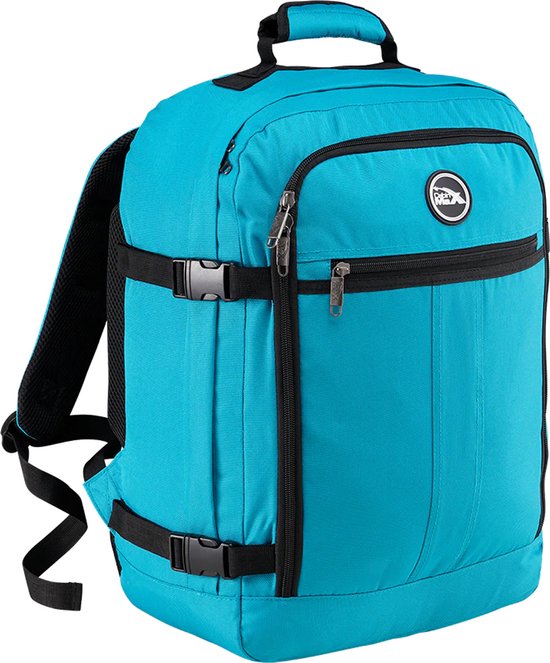 Foto: Cabinmax metz reistas handbagage 30l easyjet rugzak backpack 45x35x20cm lichtgewicht vintage teal