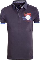 Poloshirt Heren Blauw Australië Watervliegtuig Sydney - M