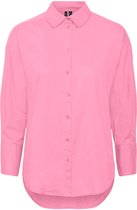Vero Moda VMSTINNA L/S SHIRT SB3 Dames Blouse Prism Pink - Maat M