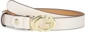 Guess Adj Pant Belt Not Reversible Riemen - Wit - Maat S