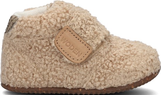 Woden Kim Teddy Babyschoenen - Babyslofjes - Meisjes