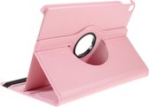 Peachy Litchi Textuur Lederen iPad 10.2 inch case met cover - Roze Bescherming Standaard