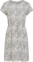 Vila VIPURE S/S STRING DRESS Dames Jurk Zwart - Maat XS