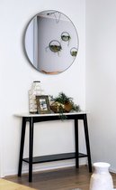 Pochon Home - Ronde Spiegel met Zilveren Lijst - 60 x 60 cm - Sun Ex