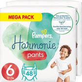Bol.com Pampers Harmonie Pants Maat 6 (15kg+) - Mega Pack 2 x 48 Luierbroekjes aanbieding