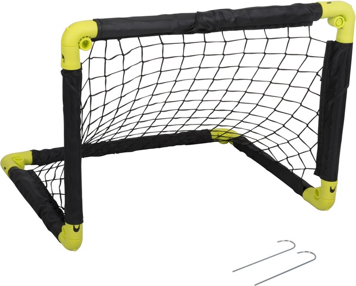 Dunlop Voetbaldoel - opvouwbaar - 50 cm - Inklapbare voetbaldoelen - Kinderspeelgoed - Buitenspeelgoed